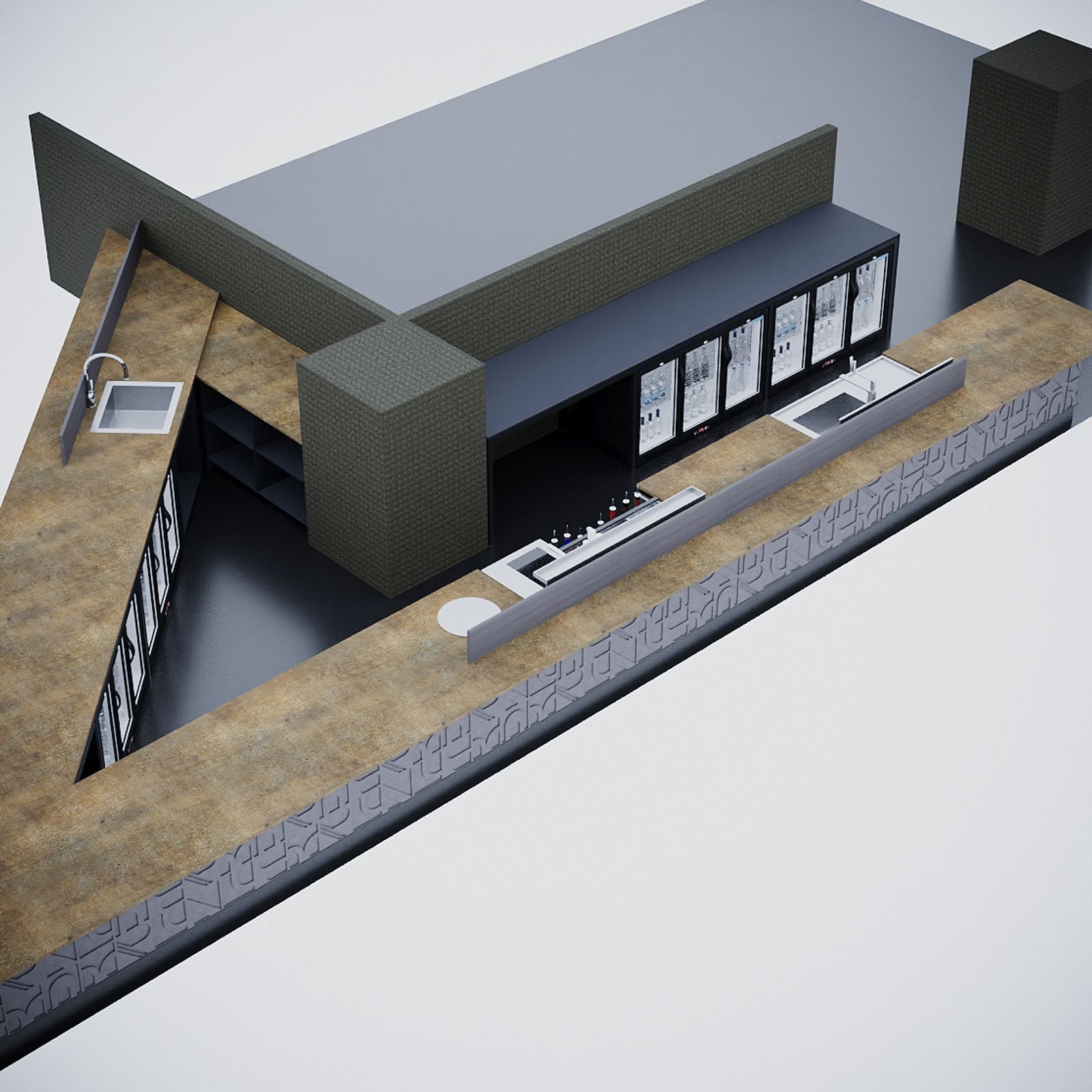 Bar & Restaurant Counter, image 4 of 5