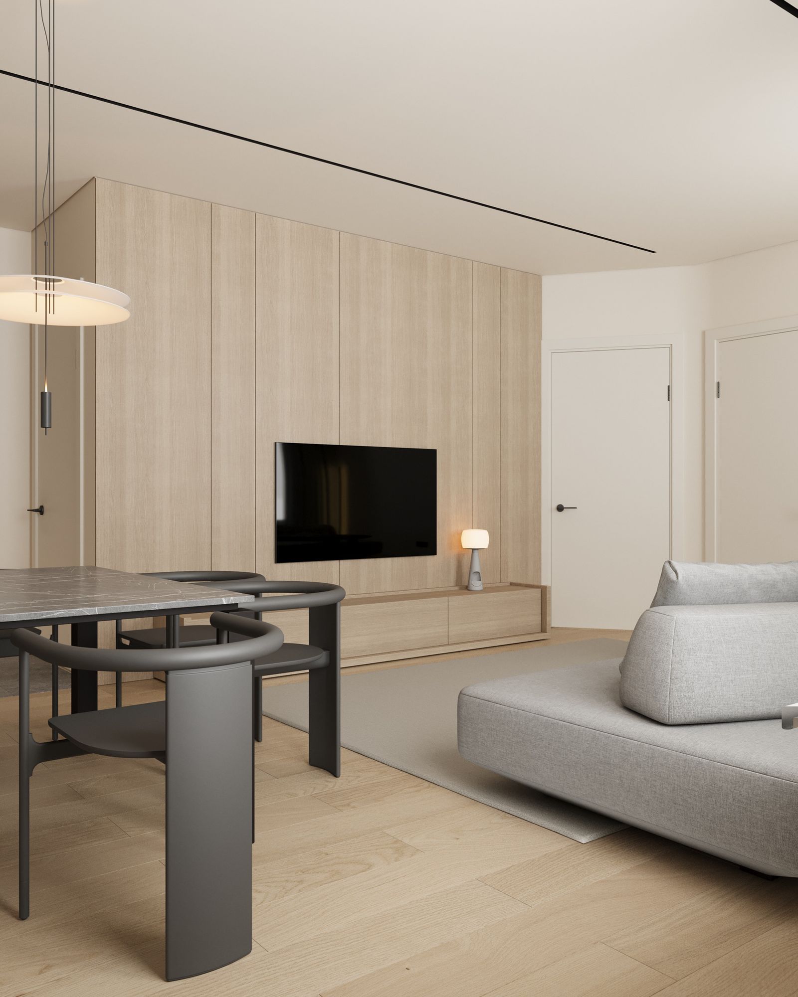 Minimal Apartment Interior, image 5 of 5