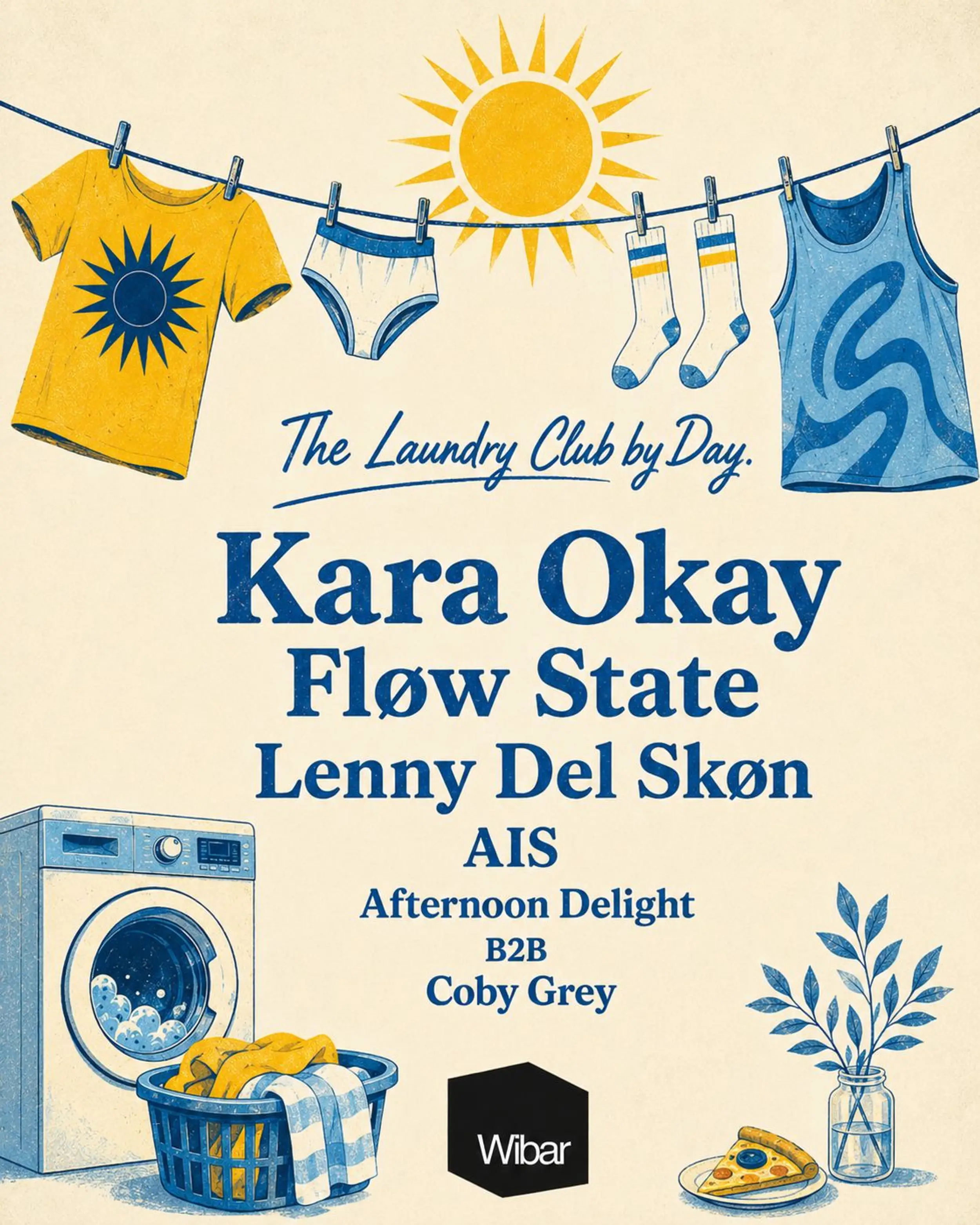 The Laundry Club by Day