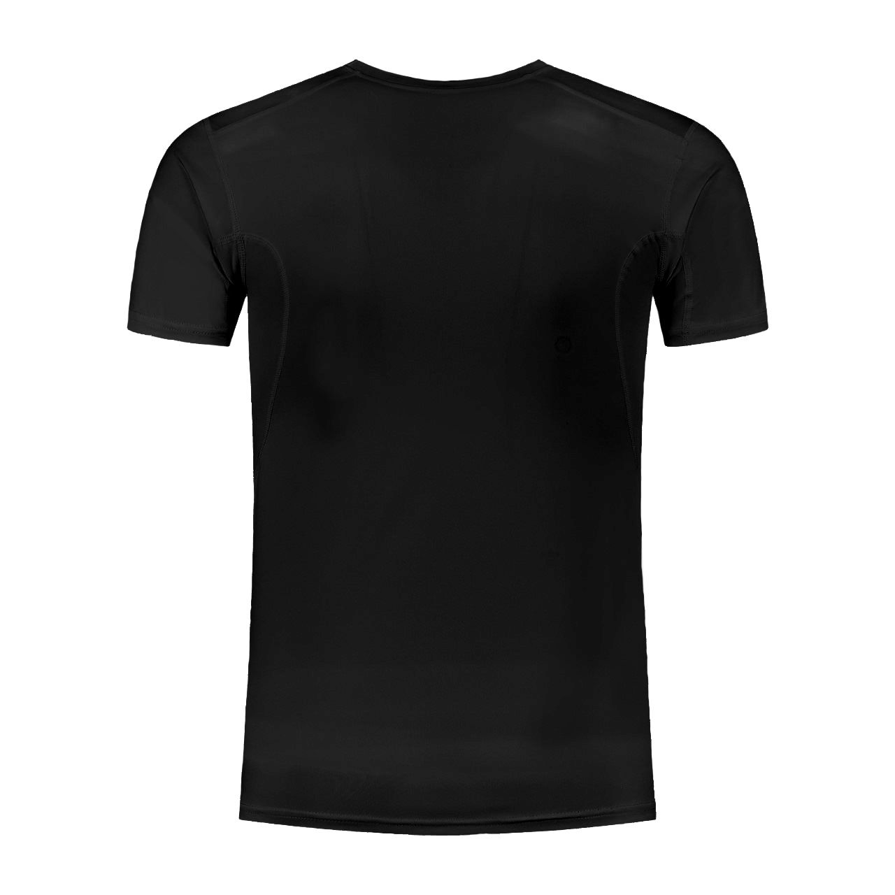 Back view of the Gladiator Sports Compression Shirt for Men black
