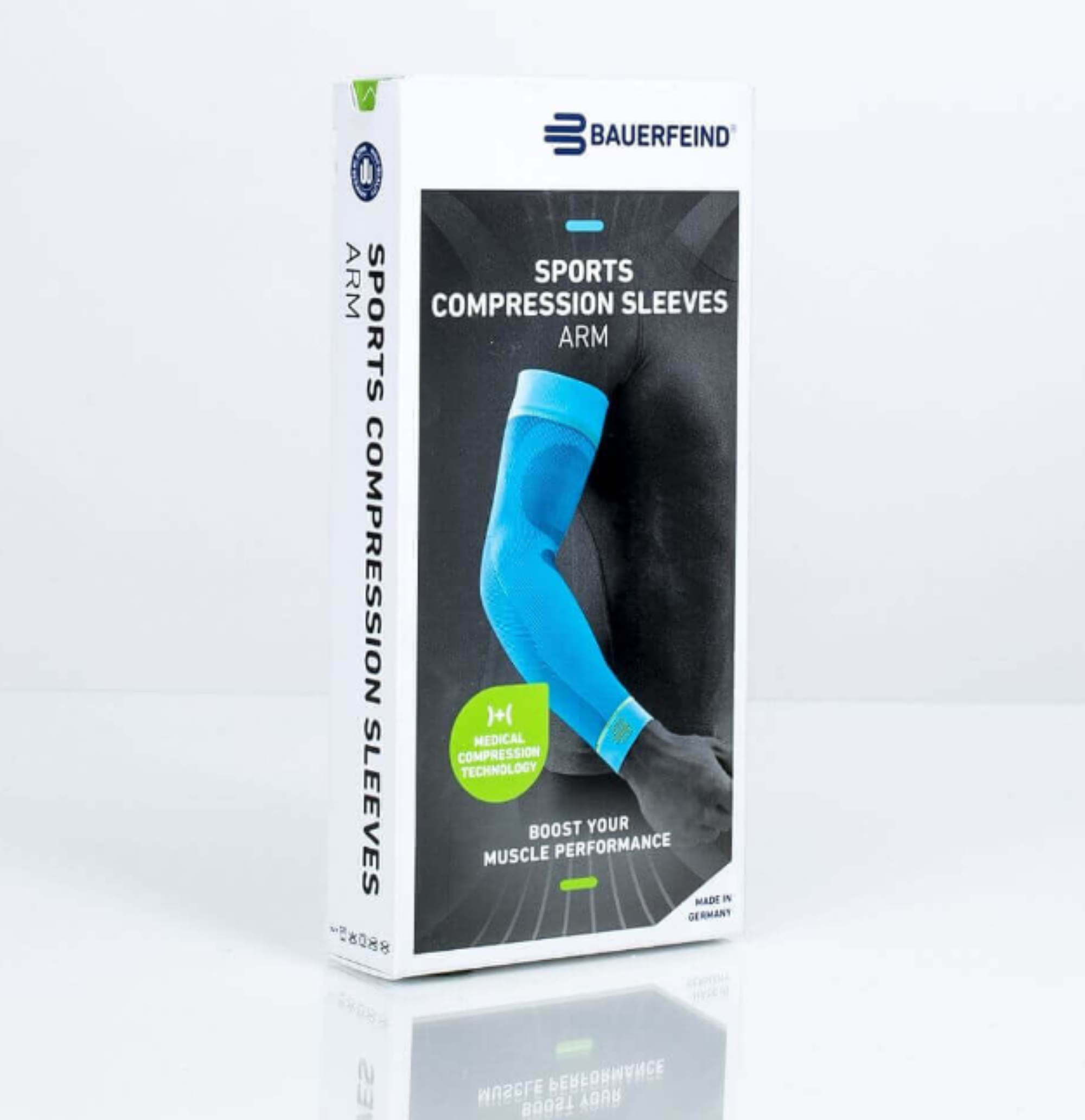 Bauerfeind Sports Compression Arm Sleeve packaging