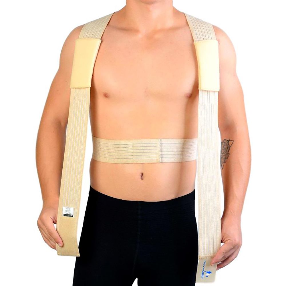 novamed ventilating back straightener posture corrector shoulder strap explanation