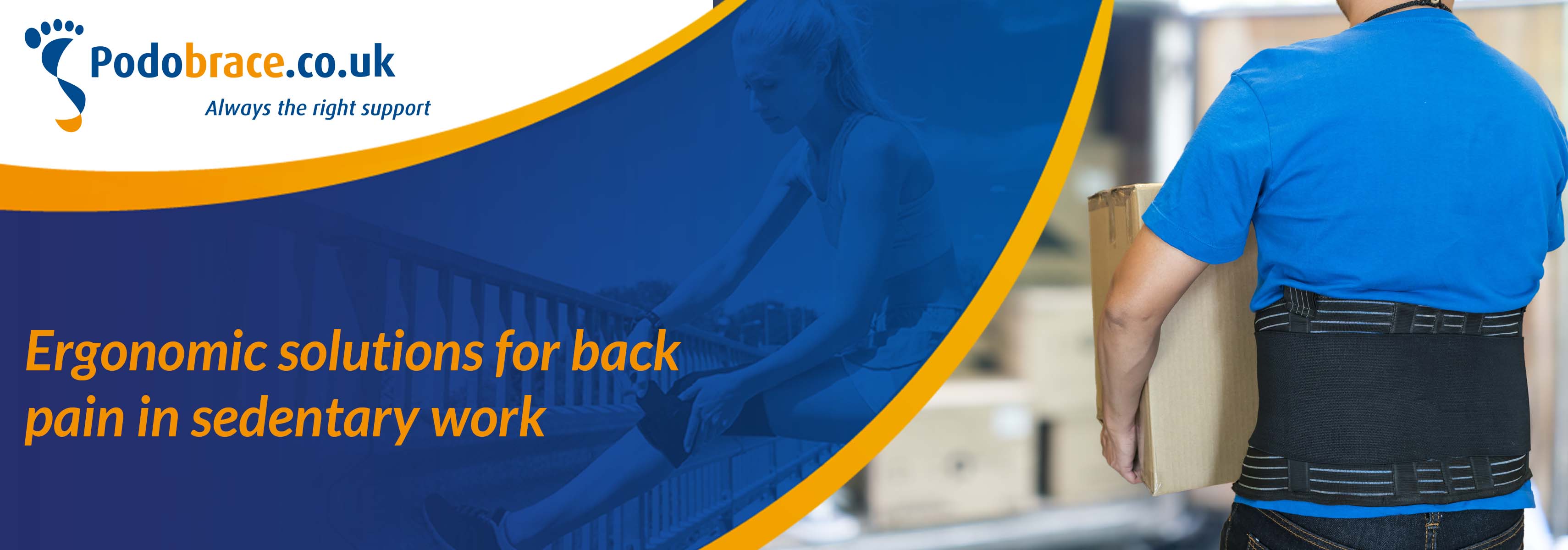 Ergonomic solutions for back pain in sedentary work