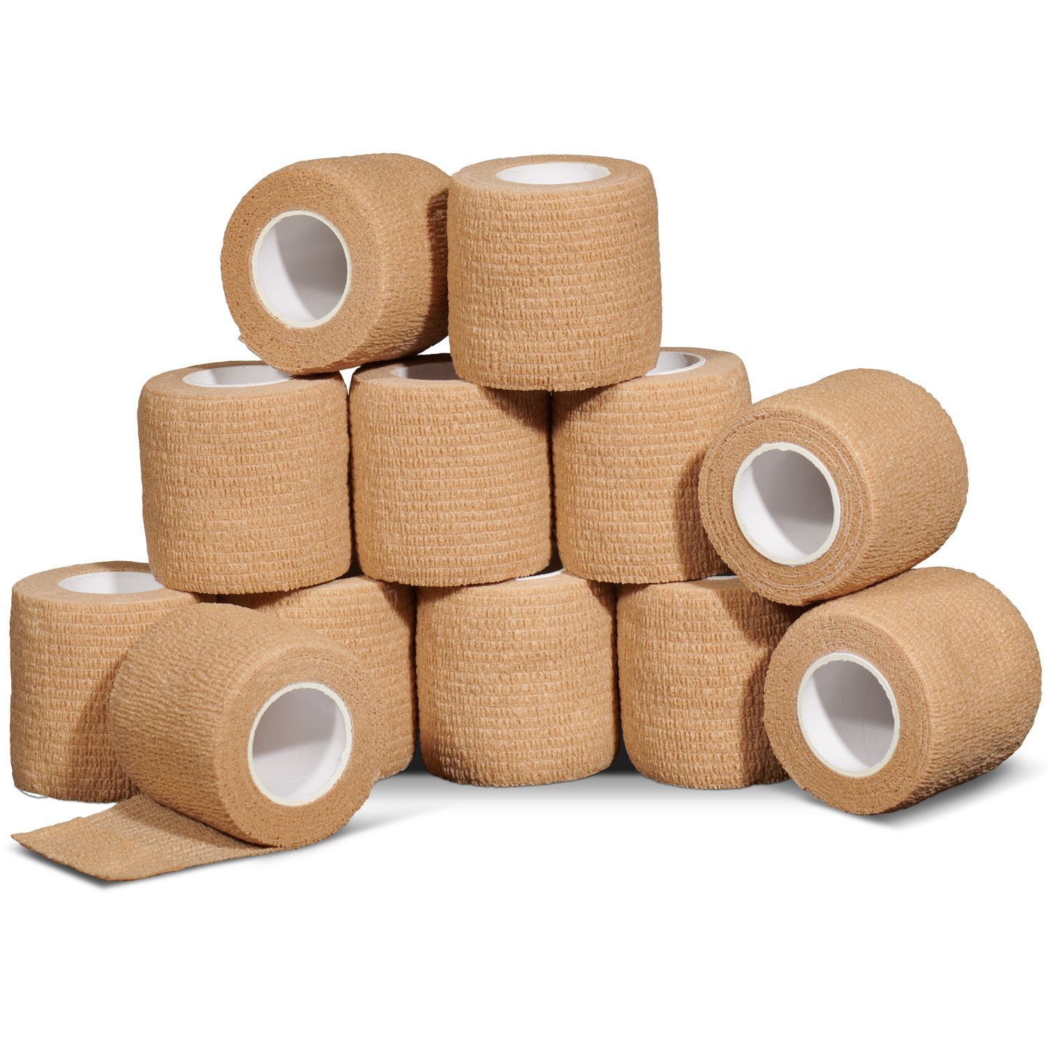 Gladiator Sports Untertape Bandage 12 Rollen beige