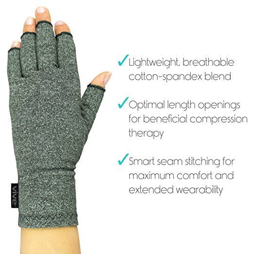 Fenomeen van Raynaud Handschoenen met antisliplaag 