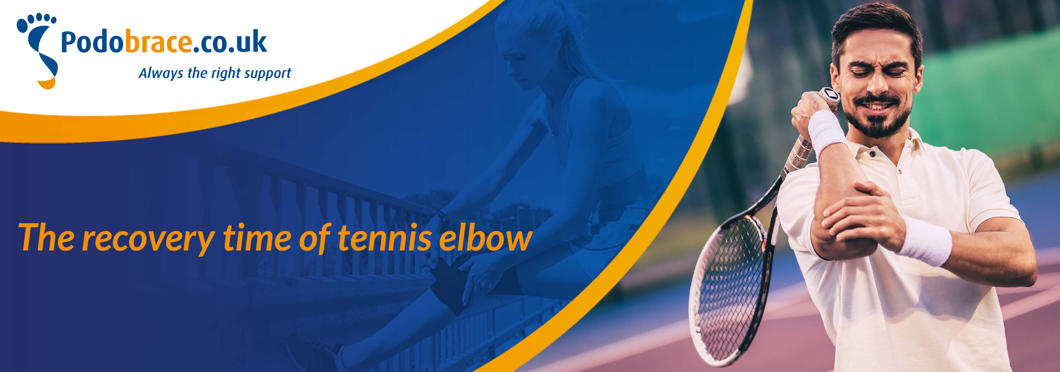 the recovery time of tennis elbow