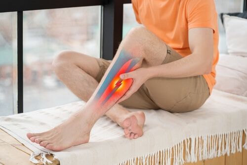 Broken fibula