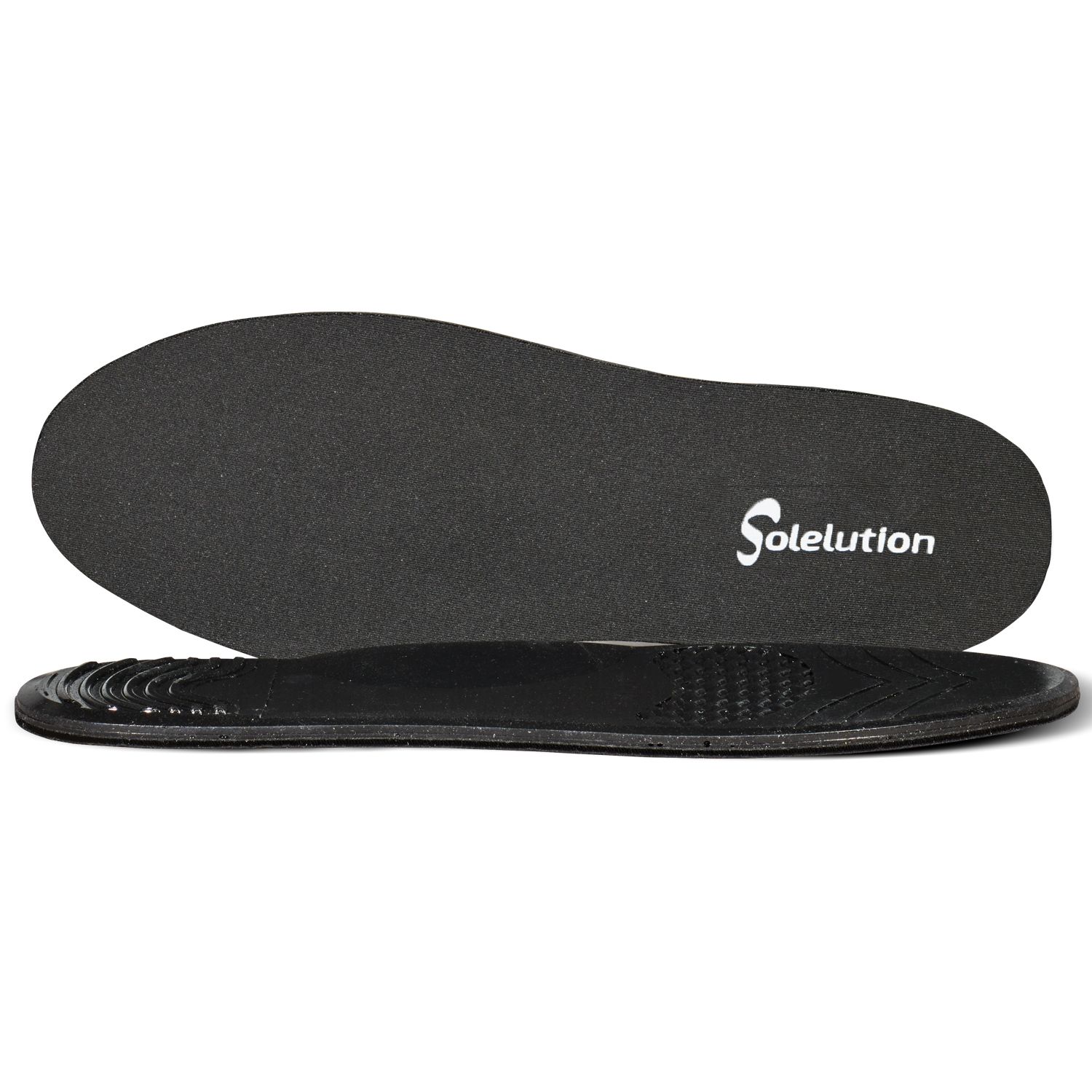 Side and top view of the Solelution Comfort Insoles