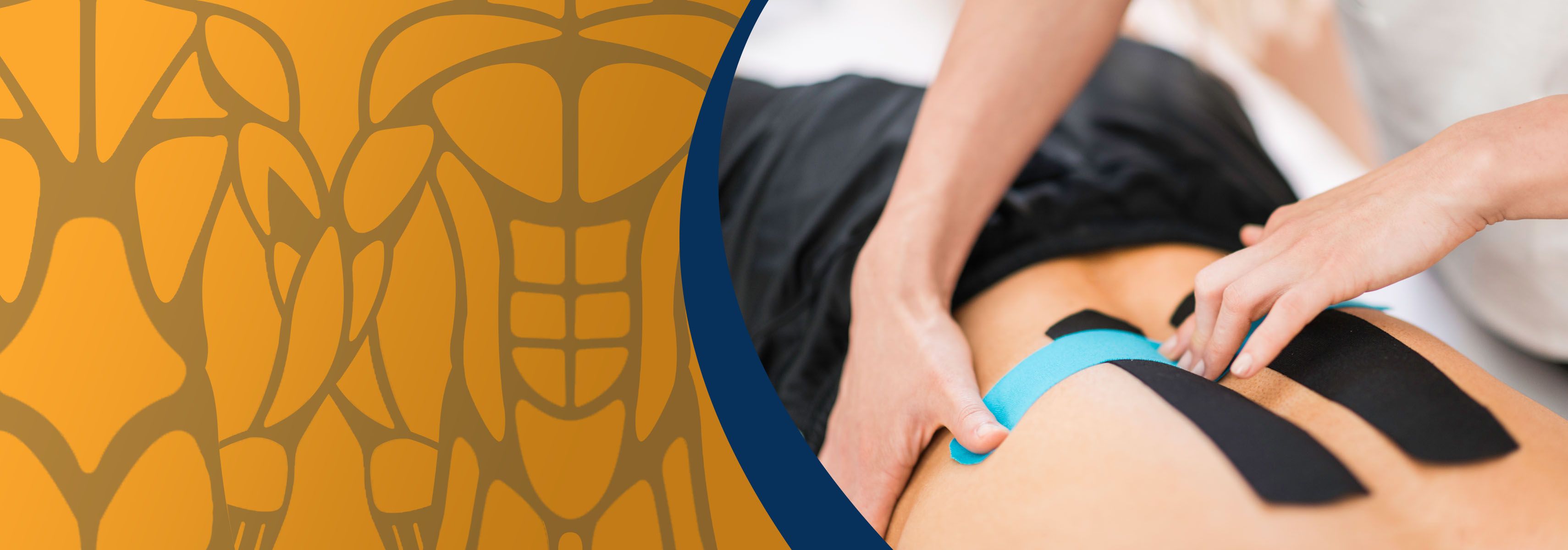 Medical taping against hay fever