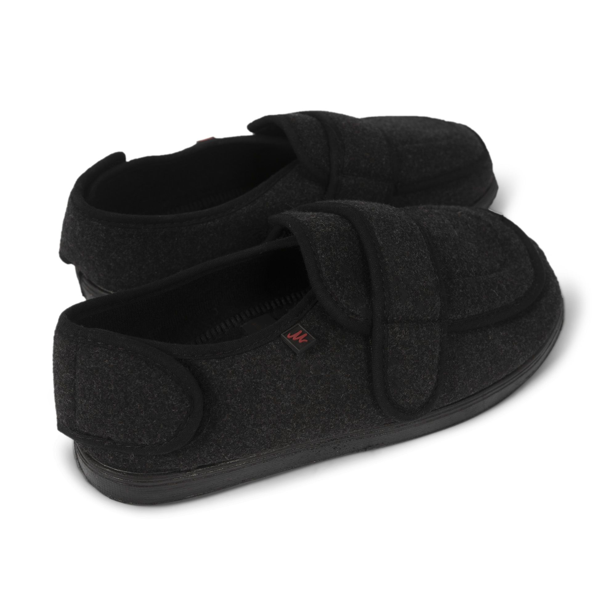 dunimed lesvago bandage shoes black pictured from the side