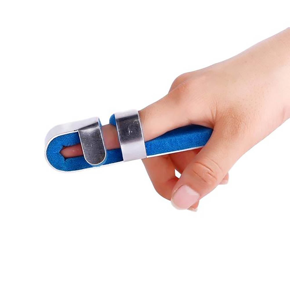 dunimed mallet finger finger splint around index finger on right hand