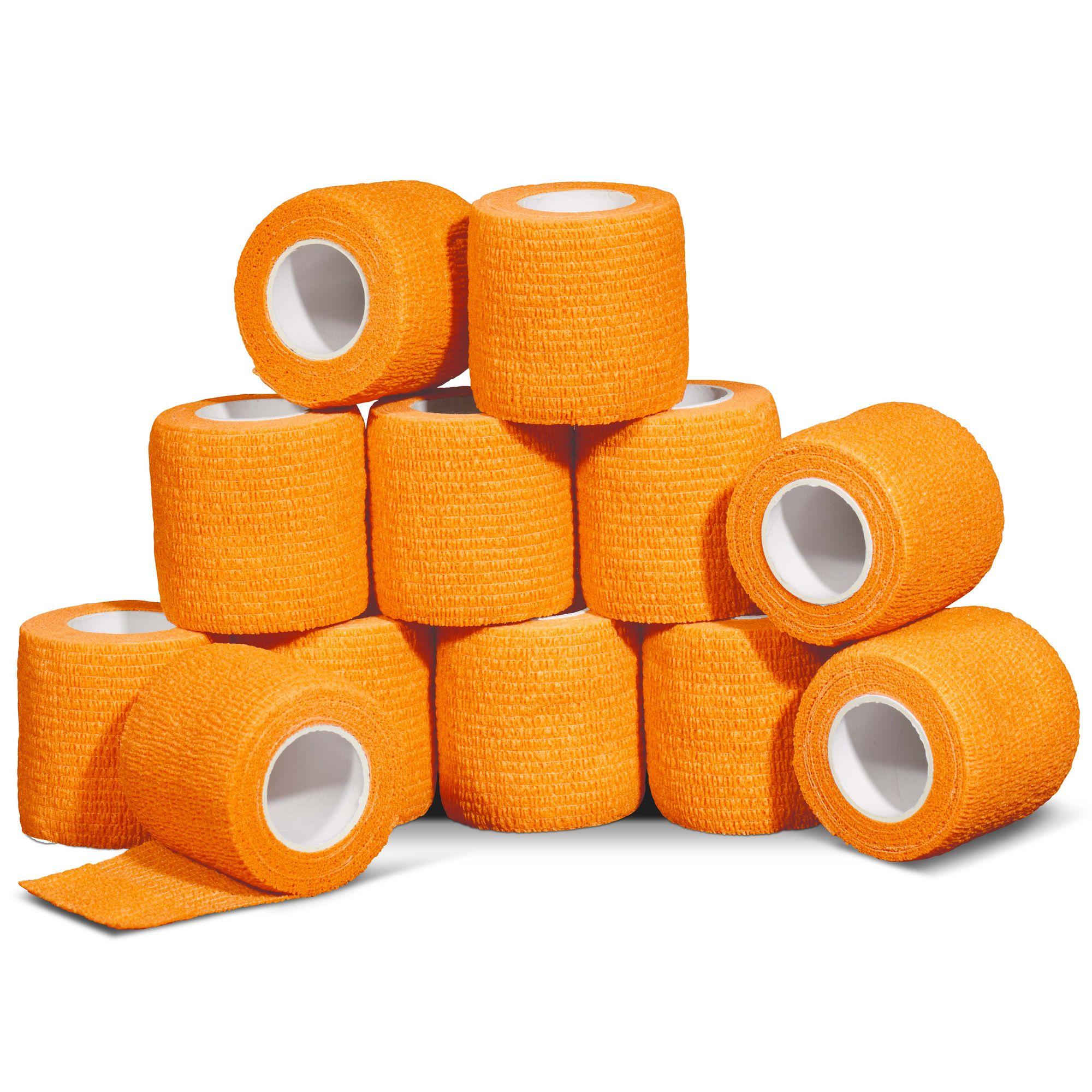 gladiator sports underwrap bandage 12 rolls orange