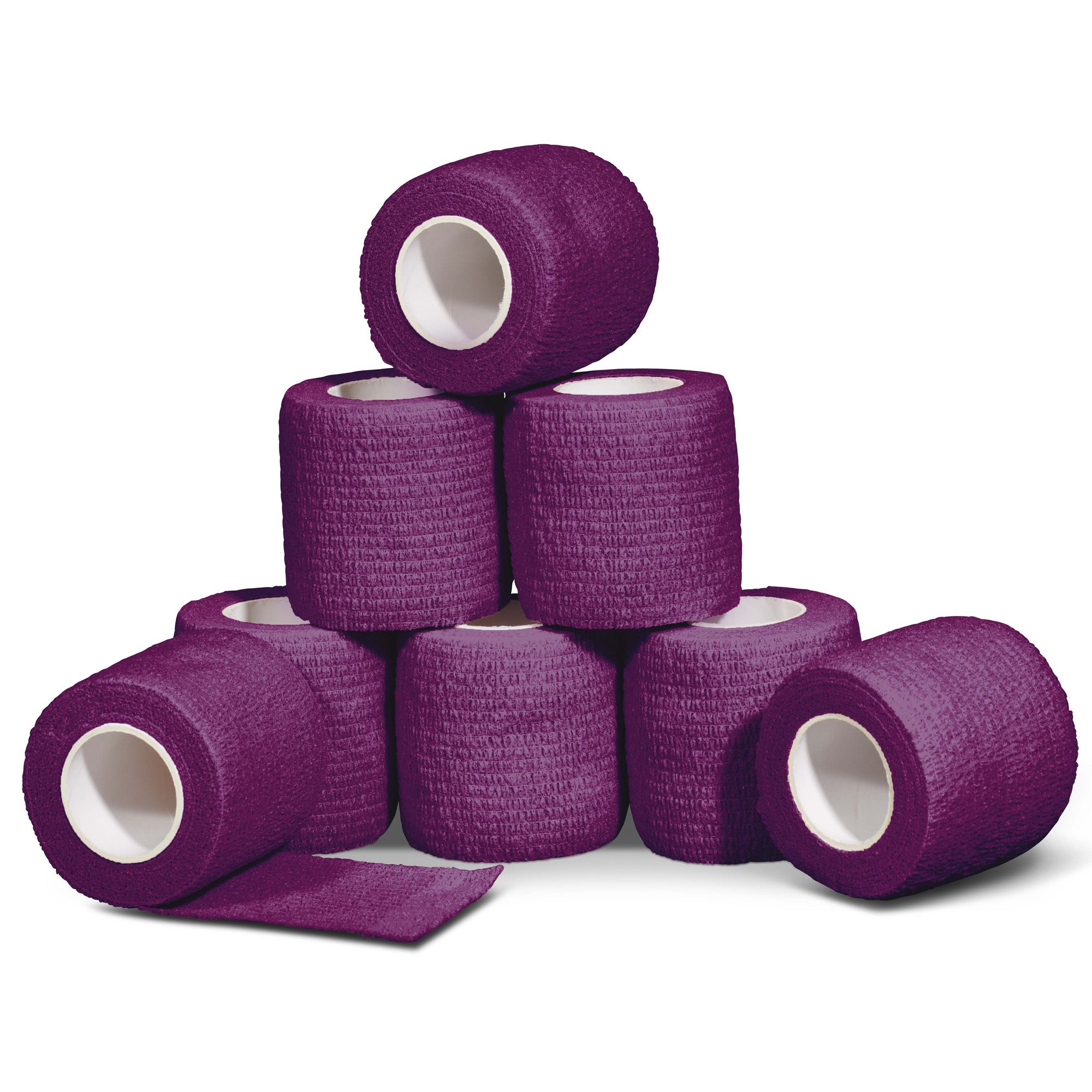 gladiator sports underwrap bandage per 8 rolls purple