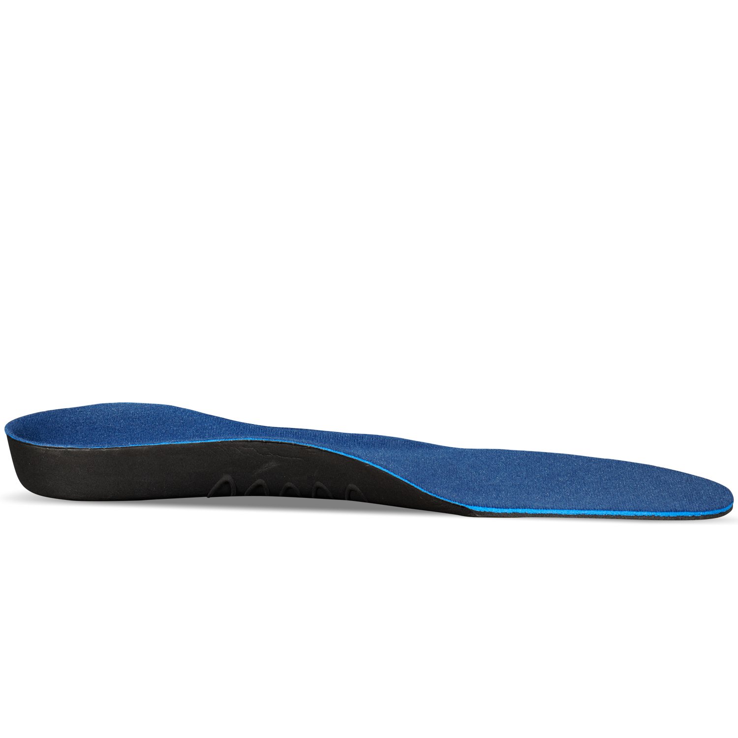 Side view of the Solelution Collapsed Foot Insoles