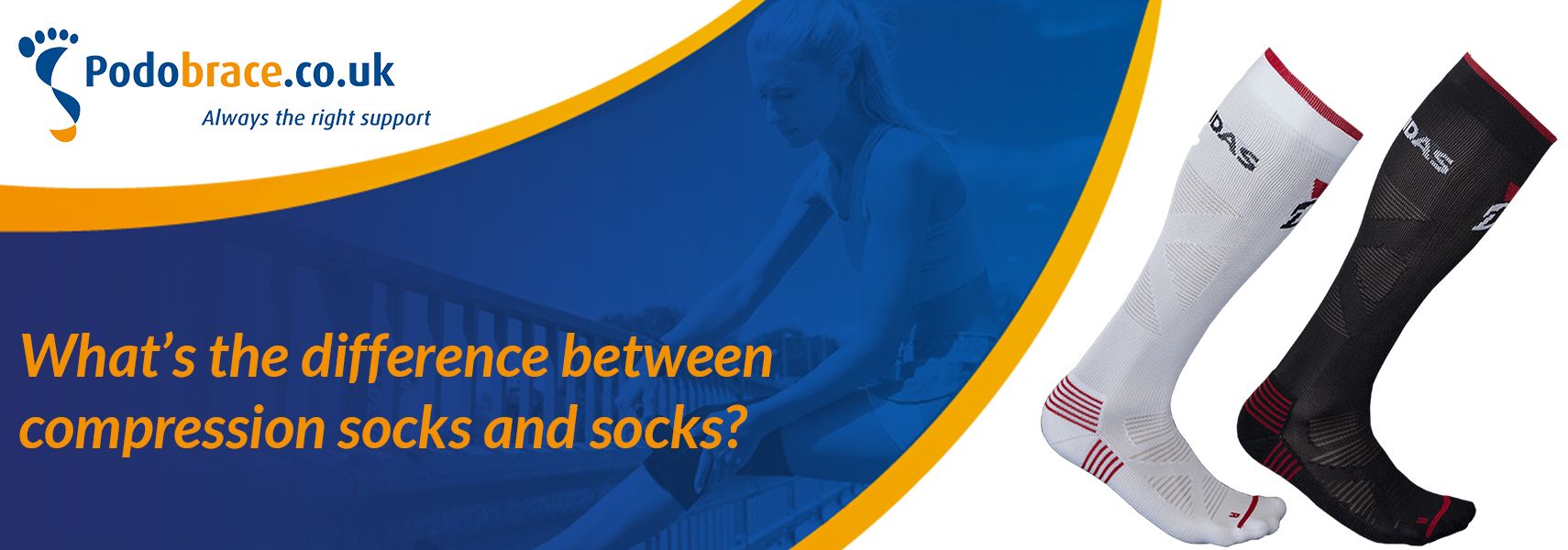 What's the difference between compression socks and socks