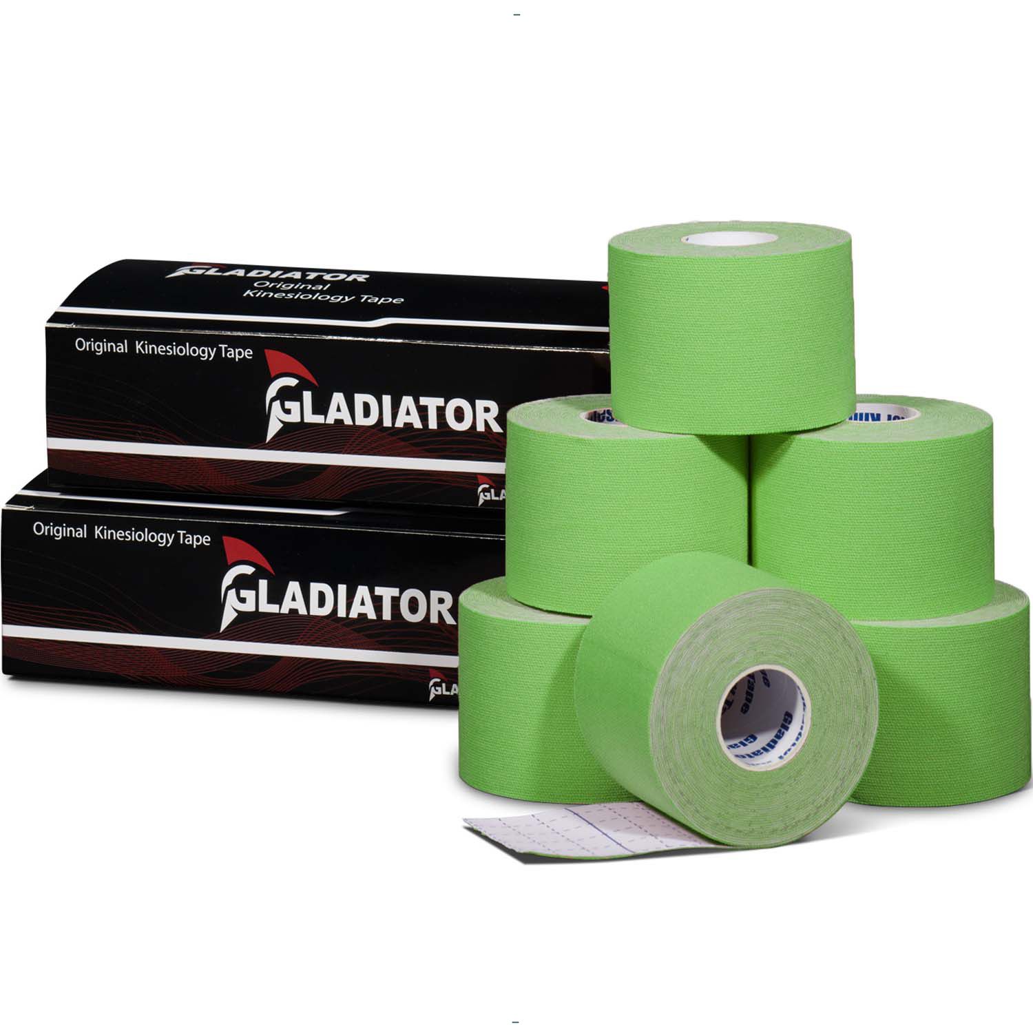 Gladiator Sports Kinesiotape 6 Rollen grün kaufen