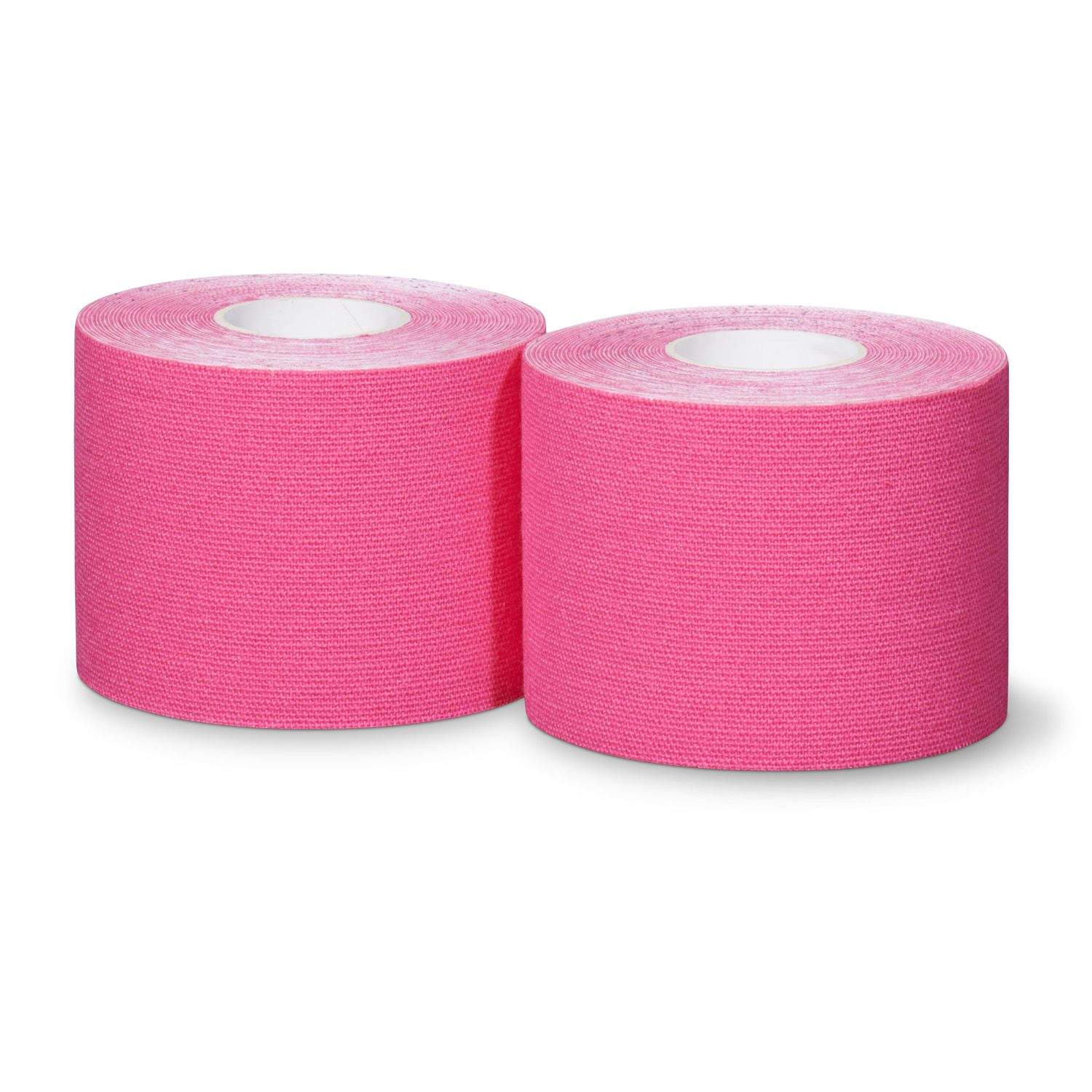 Two rolls in pink of the Gladiator sports kinesiology tape