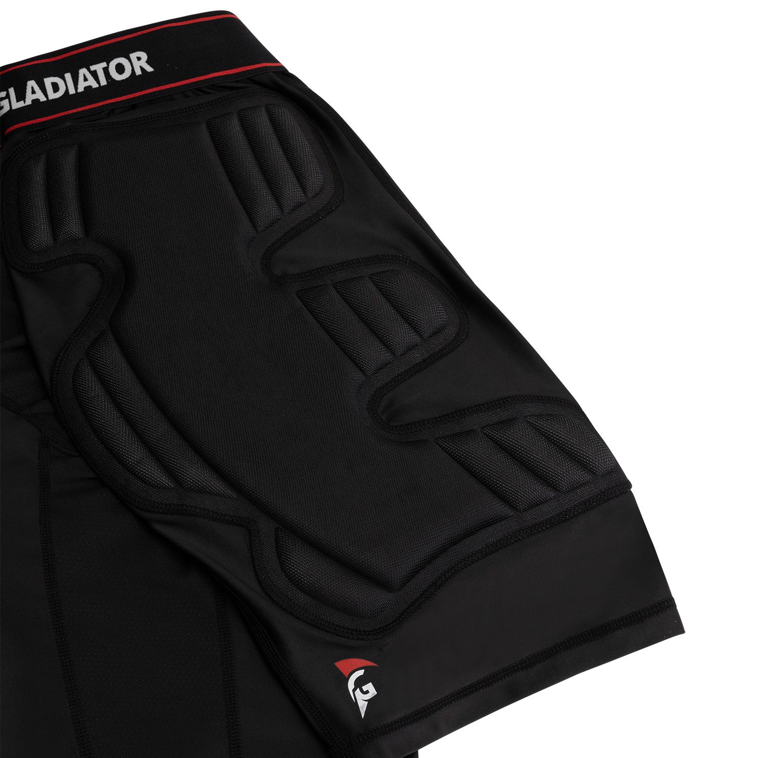 gladiator goalkeeper protection shorts detail