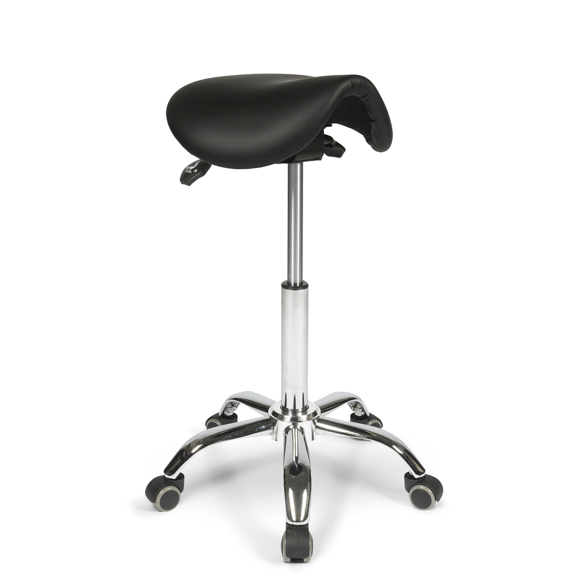 Dunimed hoher ergonomischer Sattelhocker mit kippbarem Sitz