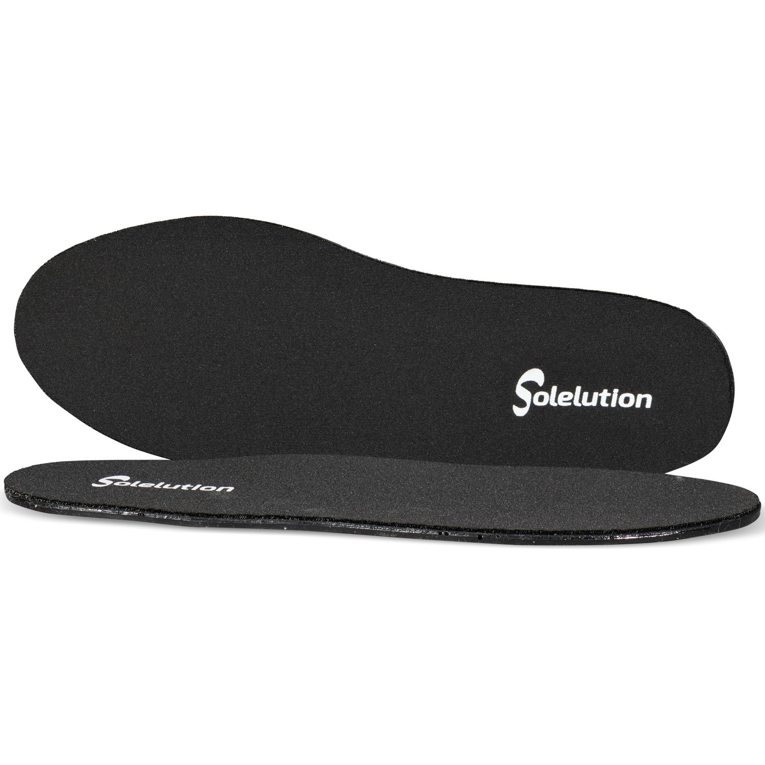Side and top view of the Solelution Gel Insoles for Burning Feet