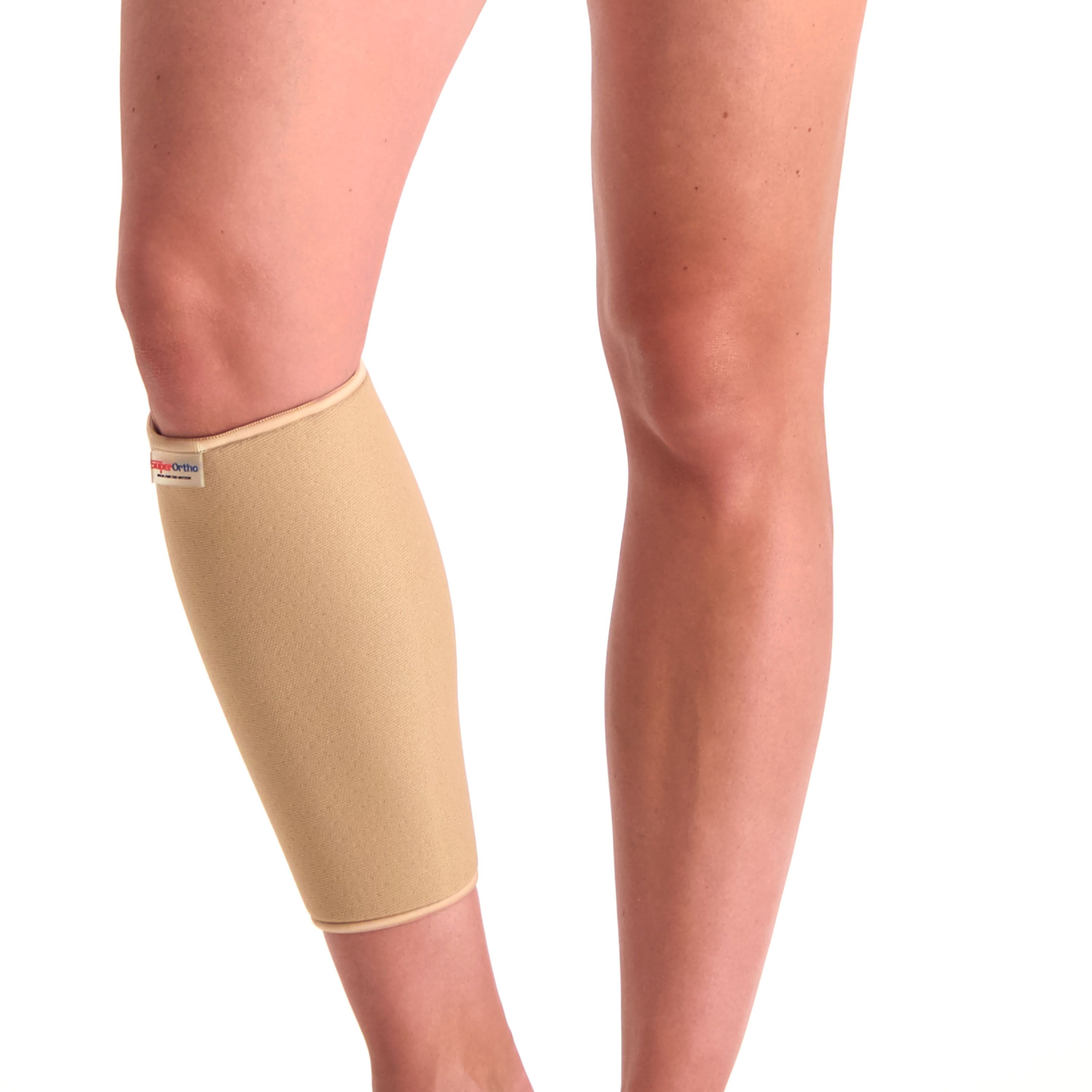 Super Ortho Wadenbandage beige seite