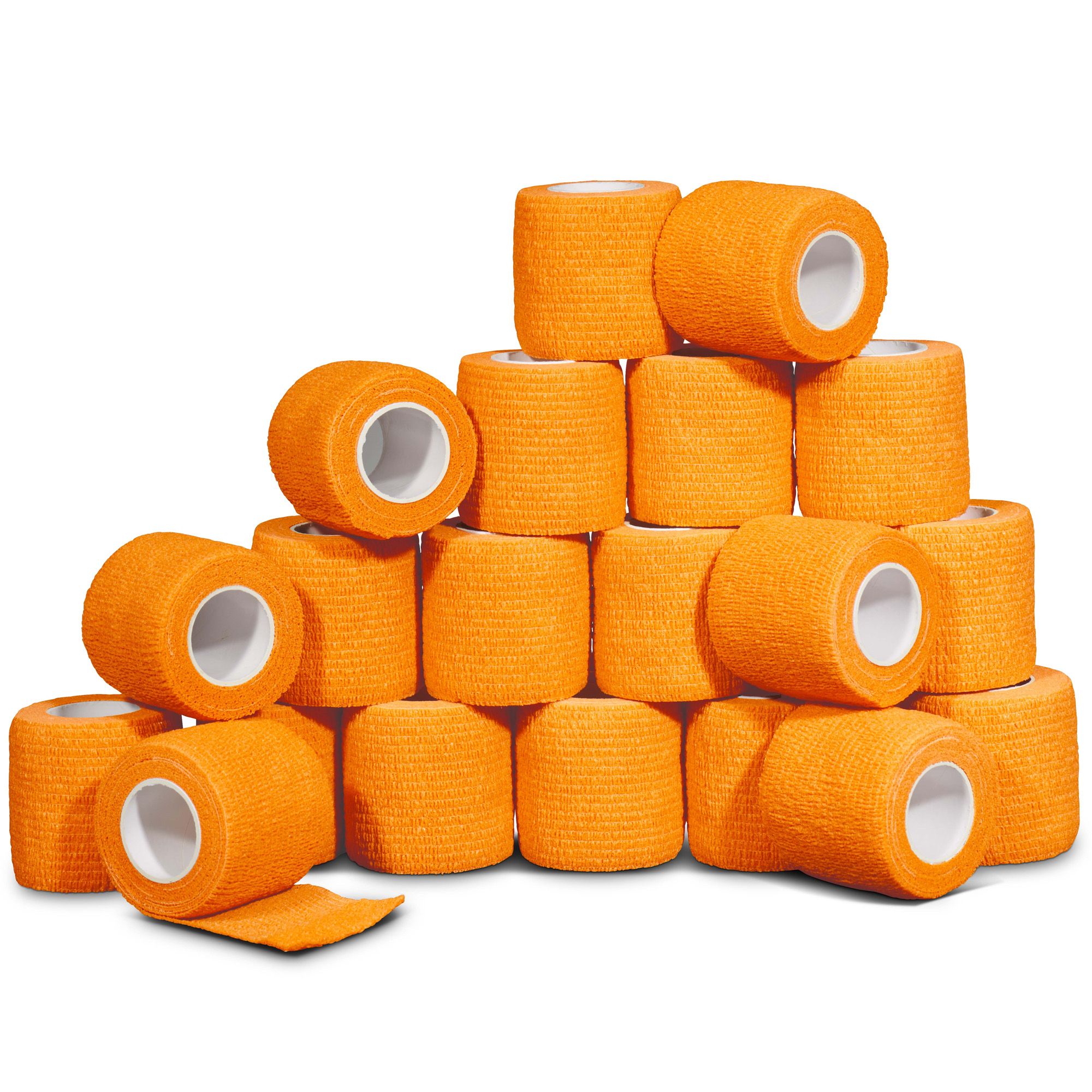 gladiator sports underwrap bandage per 20 rolls orange