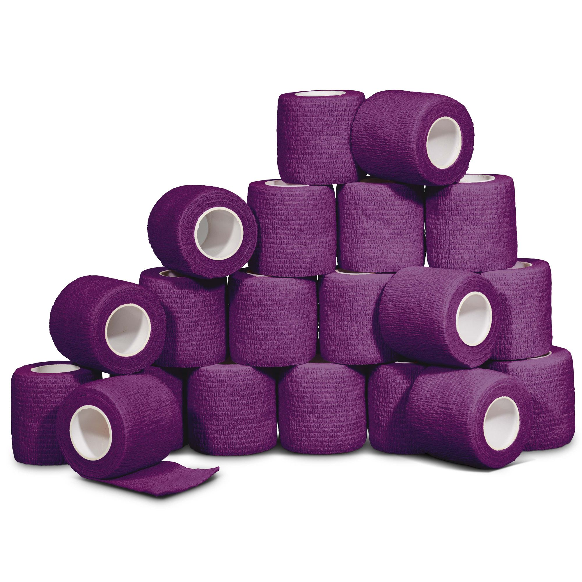 gladiator sports underwrap bandage per 20 rolls purple
