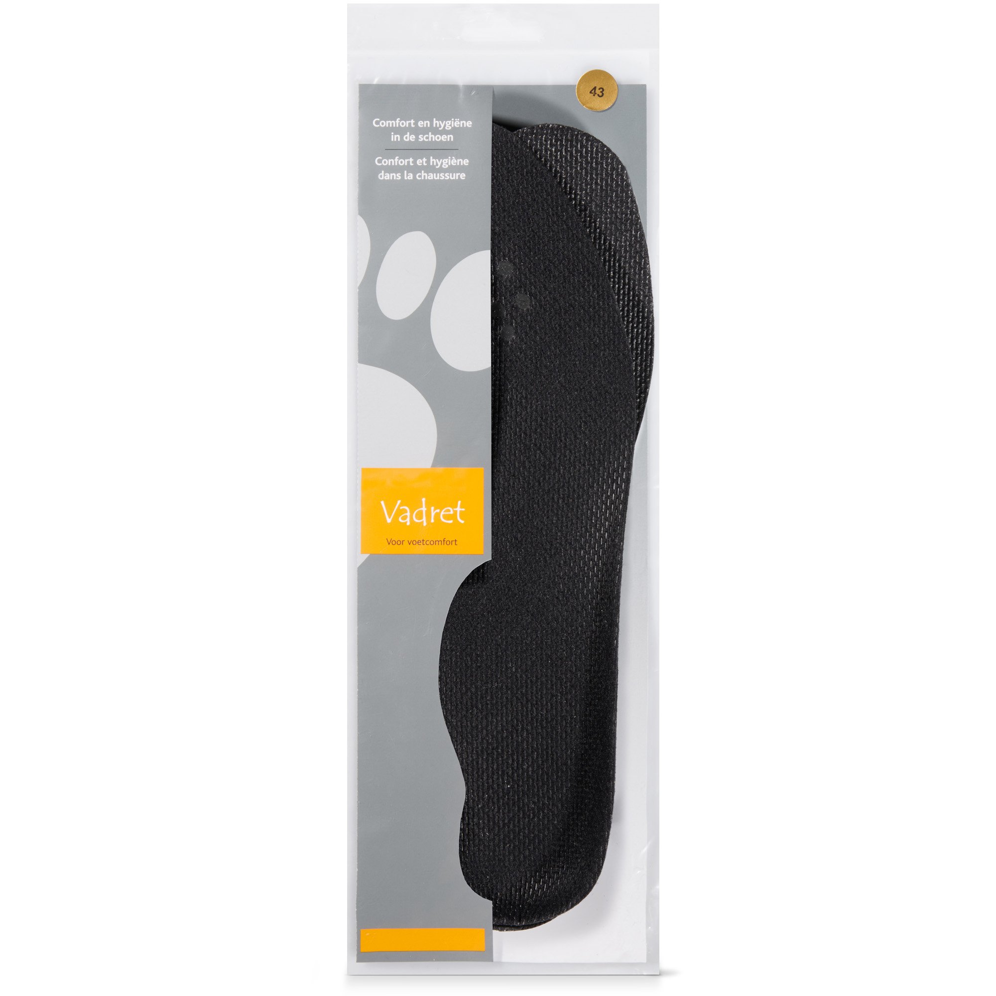 sweaty feet insoles packaging