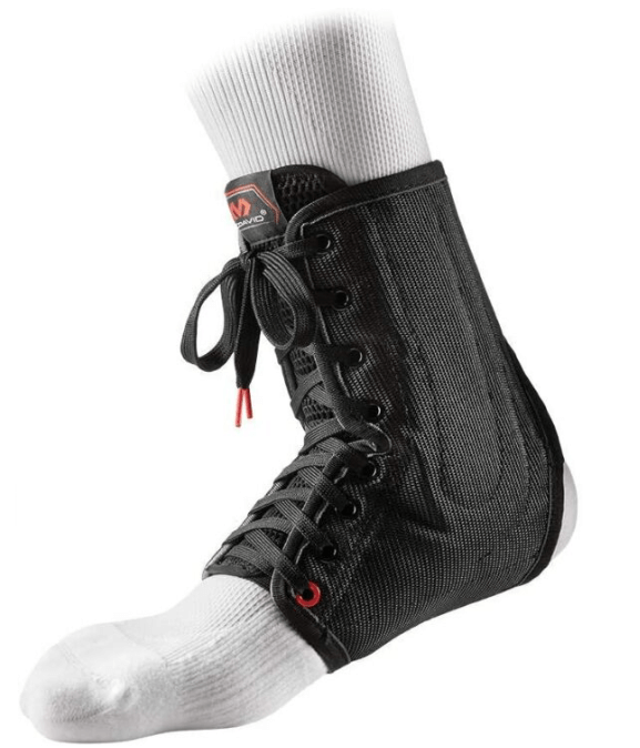 Side view of the McDavid 199 Lightweight Ankle Support