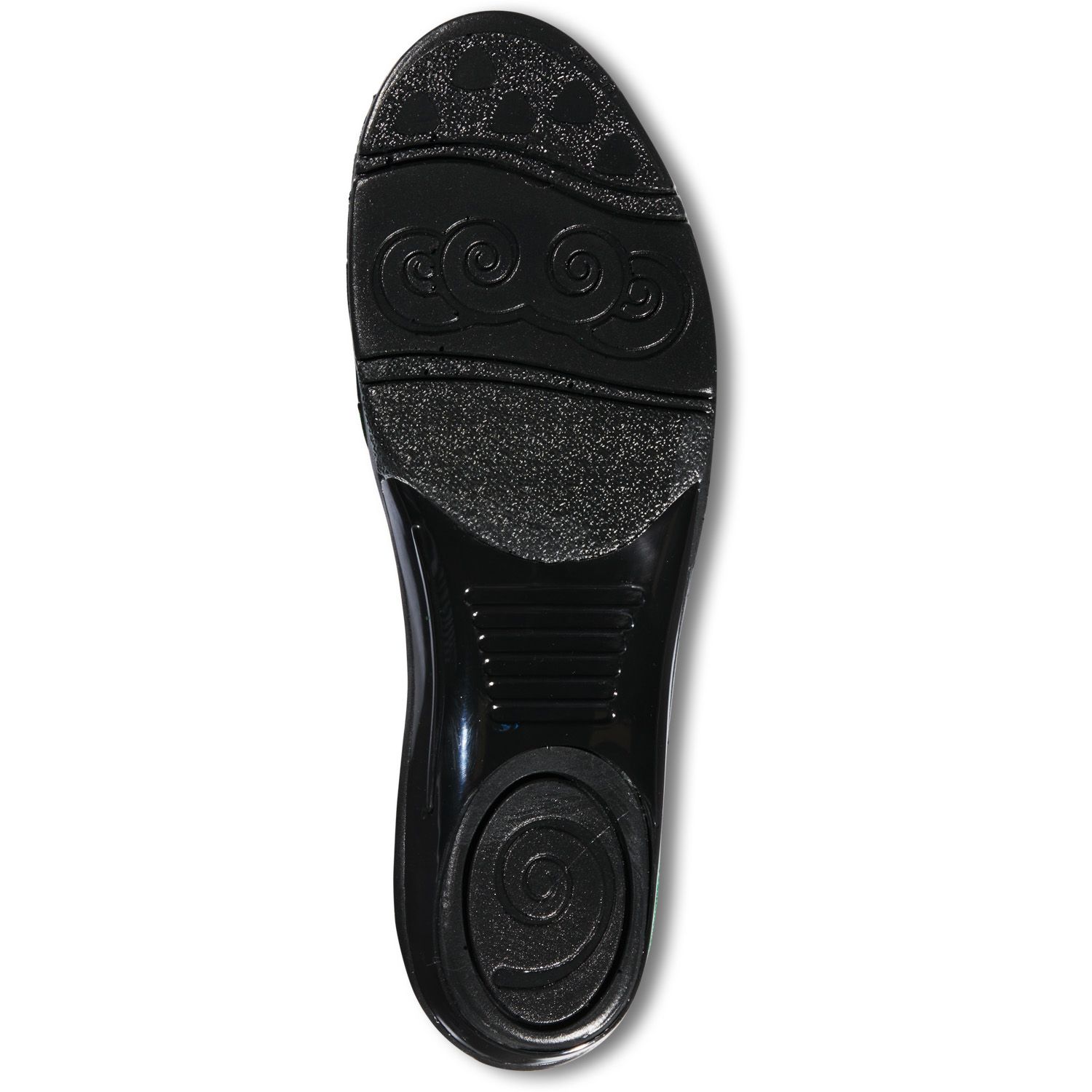 Bottom view of the Solelution Sports Insoles