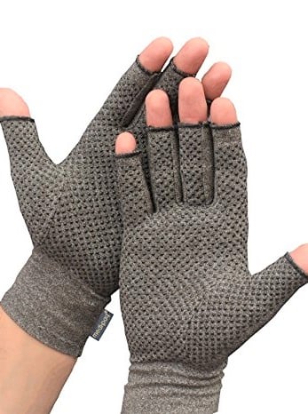 Ziekte van Raynaud Handschoenen met antisliplaag