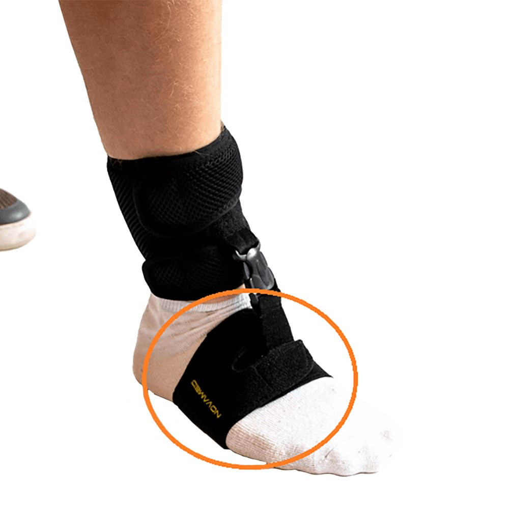 novamed foot drop support shoeless accessory explanation