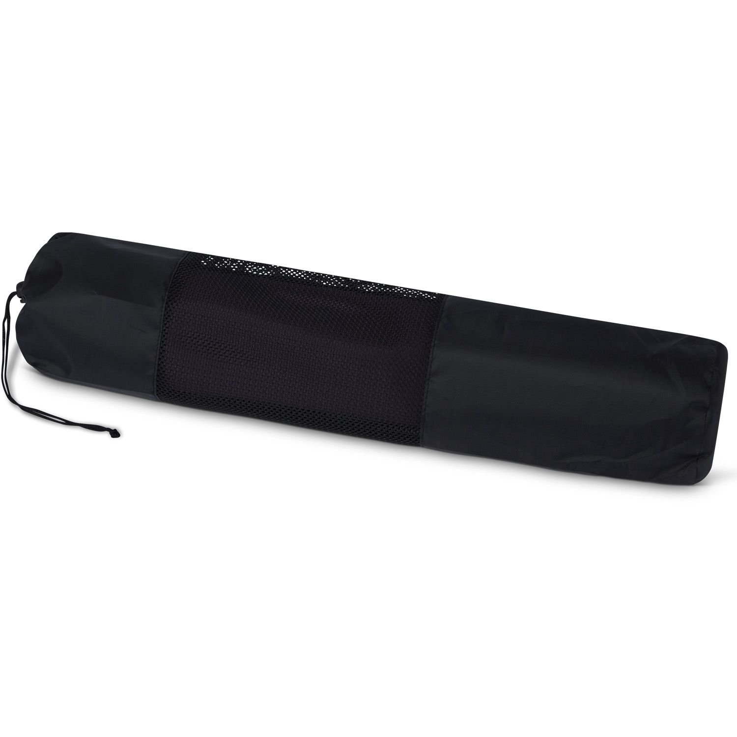 gladiator sports yoga mat purple in carry-on bag
