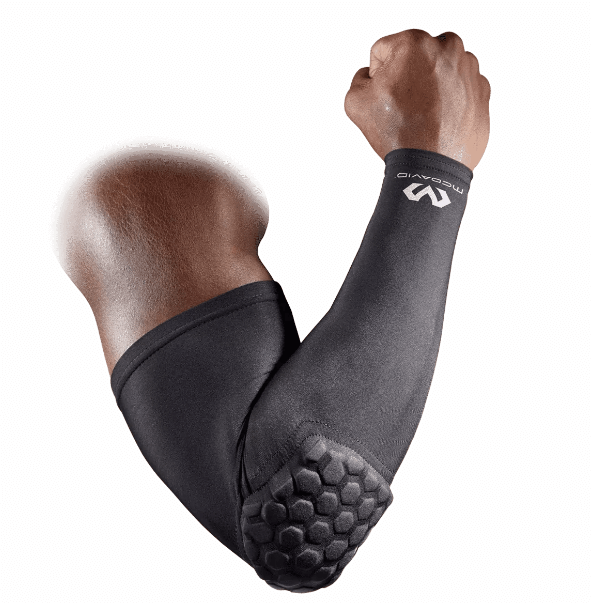 McDavid 6500 HexPad Power Shooter Arm Sleeve in the colour black