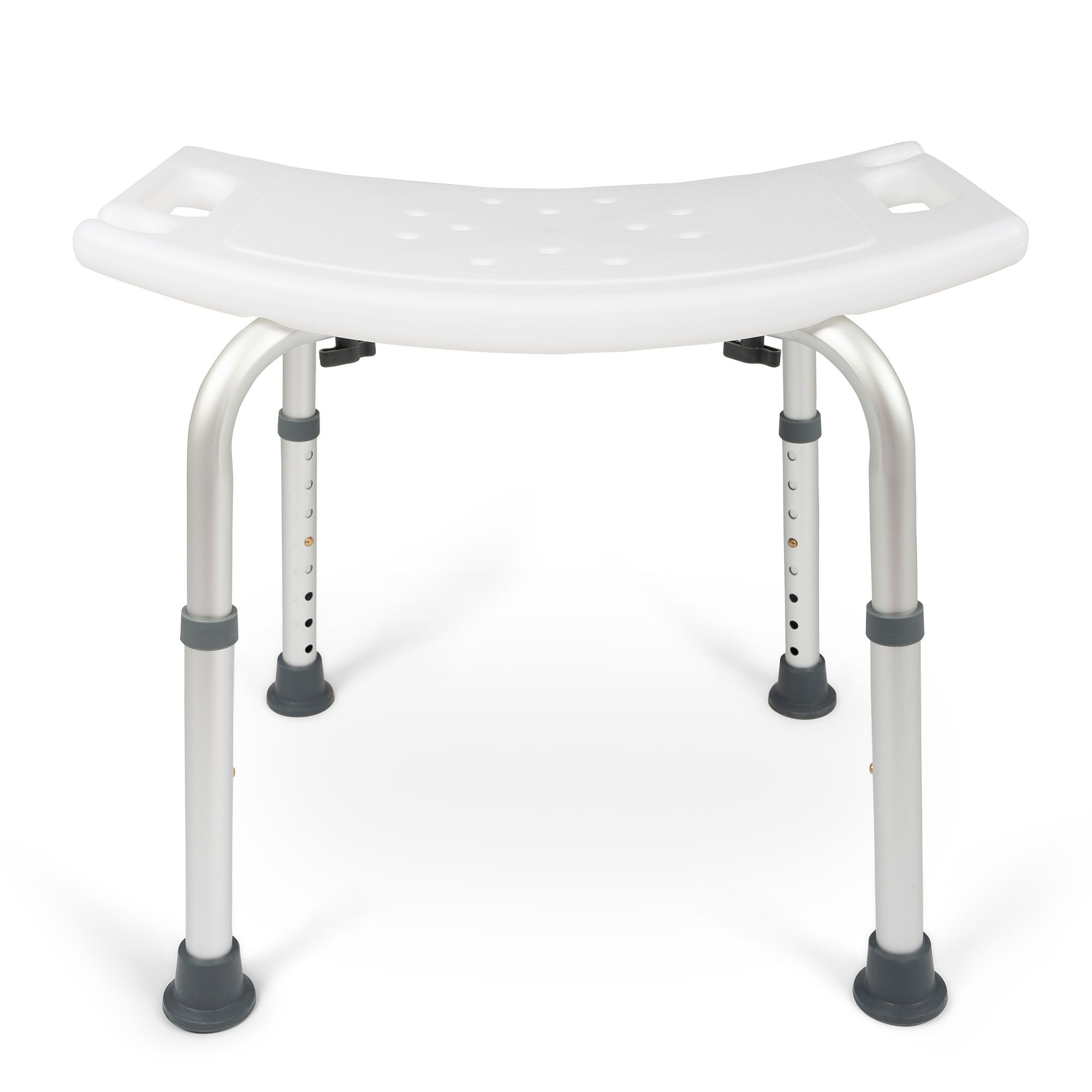 Vorderansicht von die Dunimed Duschhocker