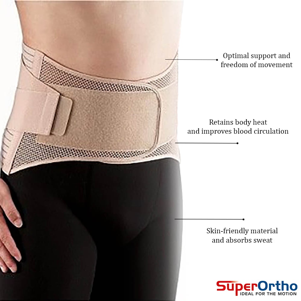 super ortho back support with busks product information