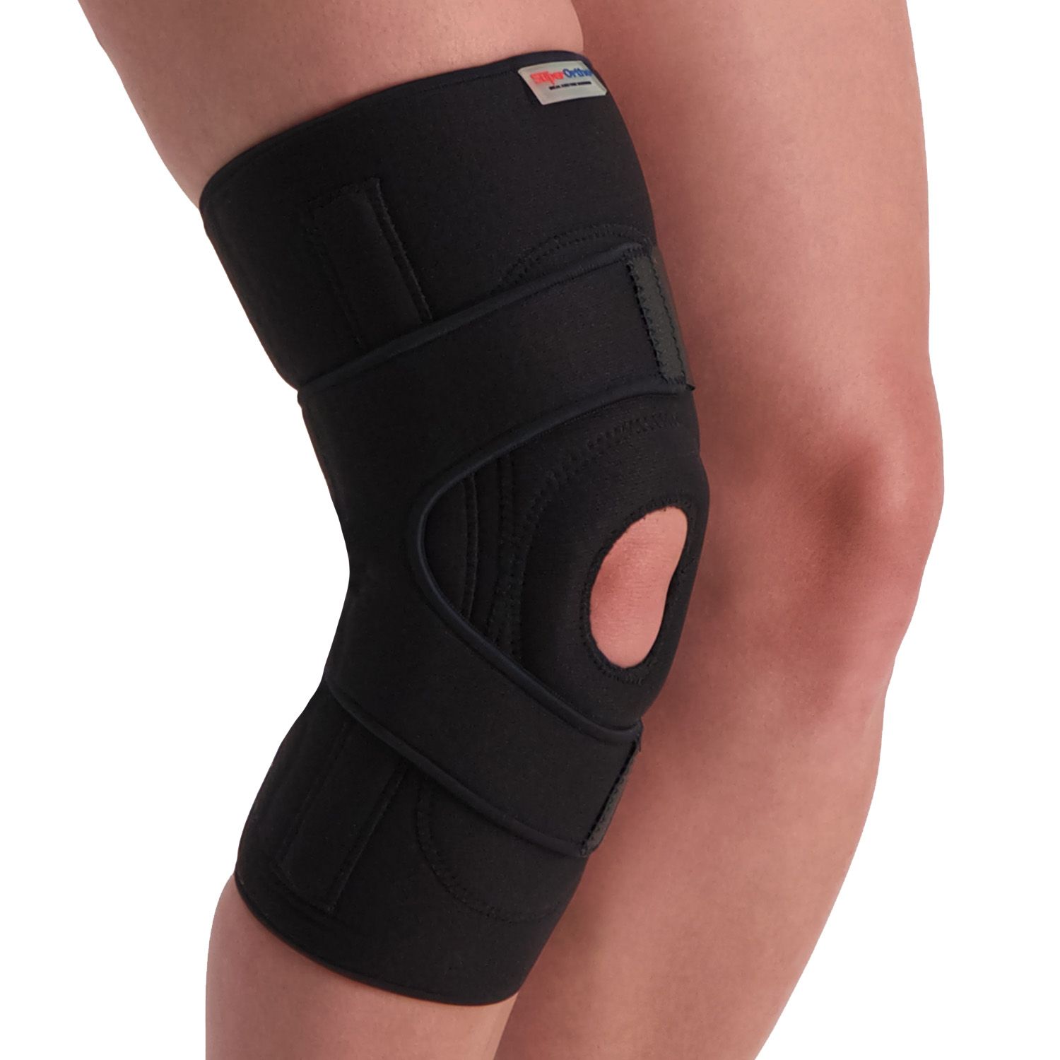 Super Ortho Leichte Kniebandage Schrägansicht