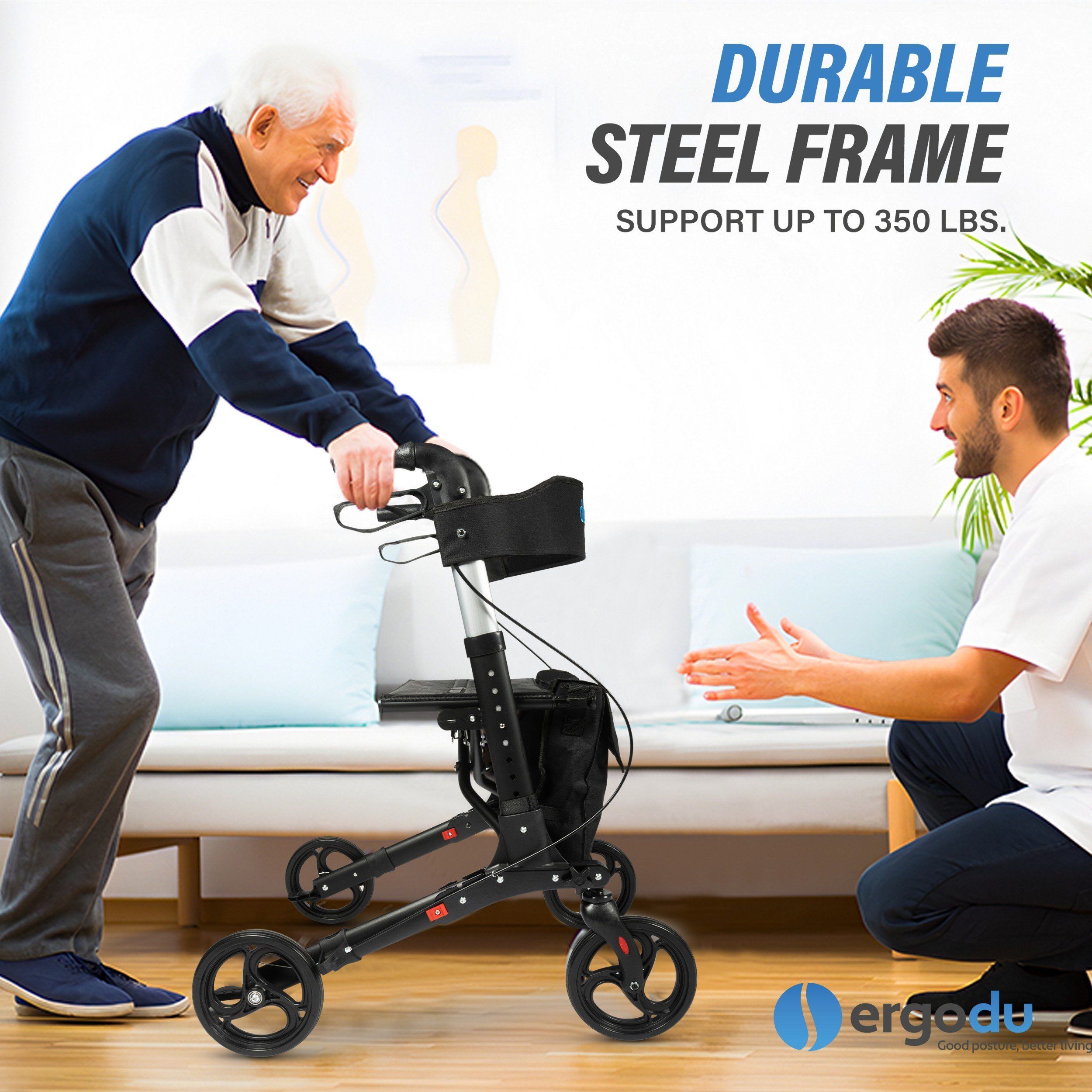 Premium Leichtgewicht Rollator Dunimed 