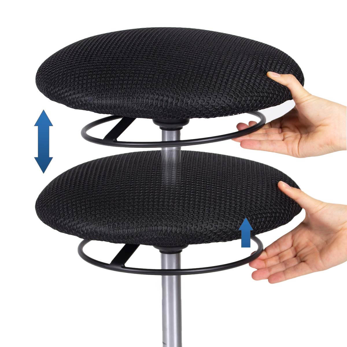 dunimed ergonomic balance stool height ring