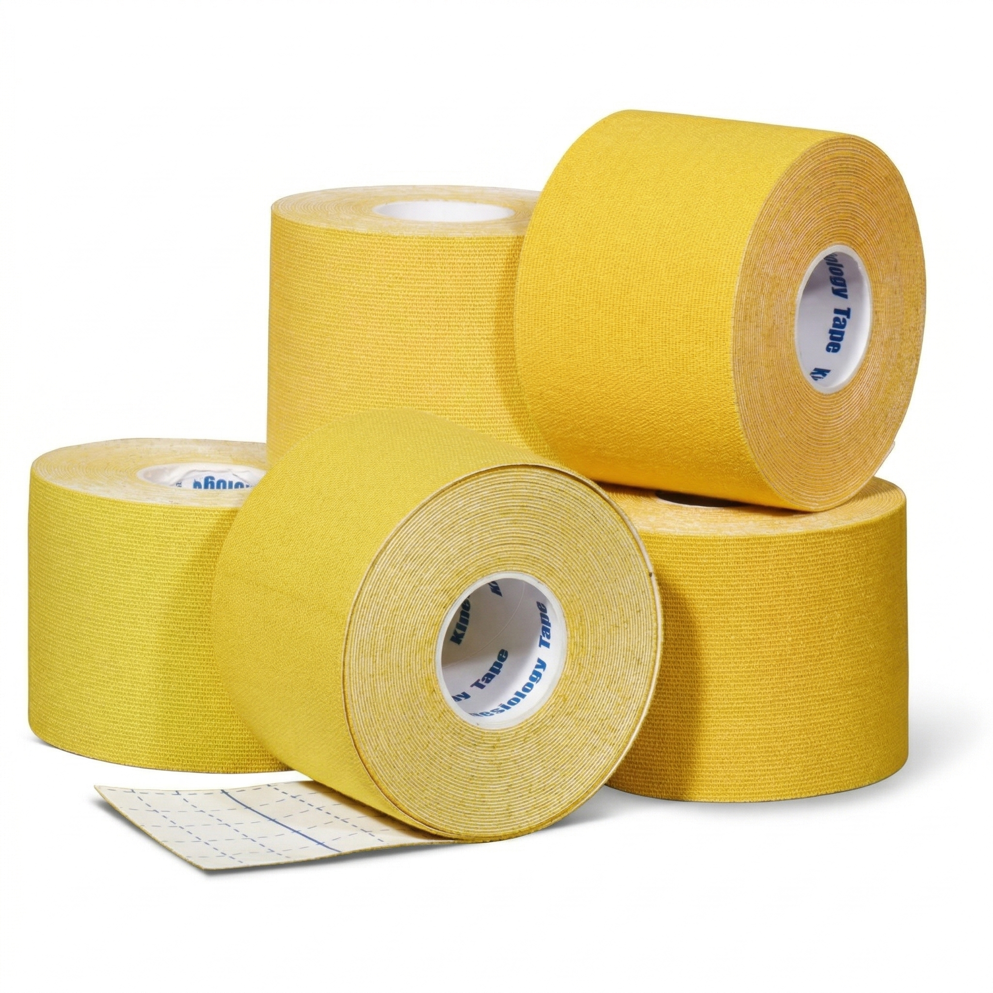 kinesiology tape 4 rolls plus 1 roll for free for sale yellow