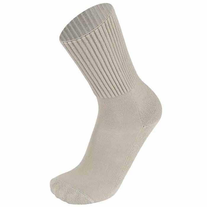 Reflexa Diabetic Diabetiker Socken beige Seitenansicht