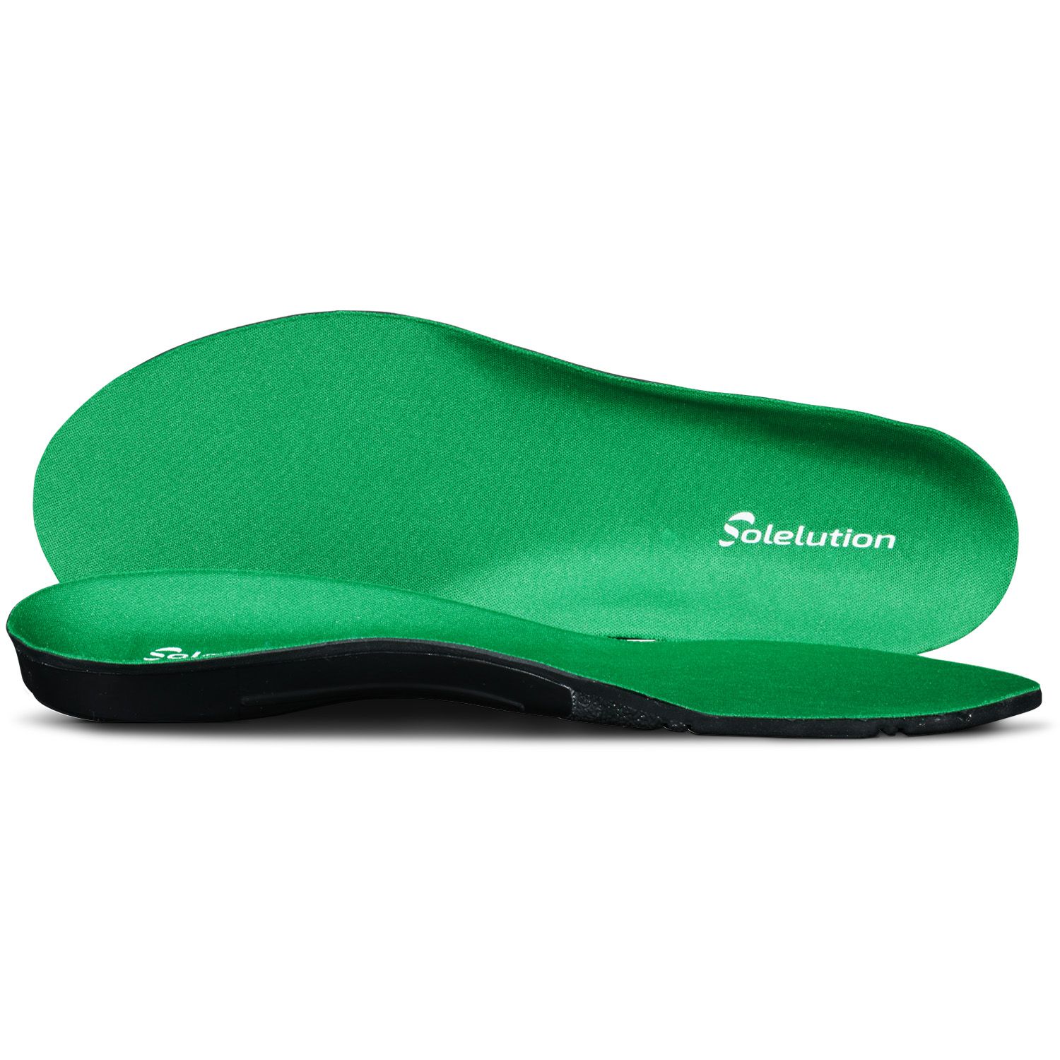 Side and top view of the Solelution Sports Insoles