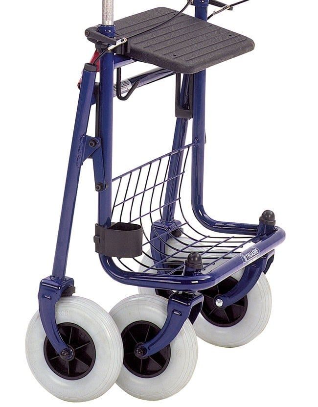 Quatro Rollator folded