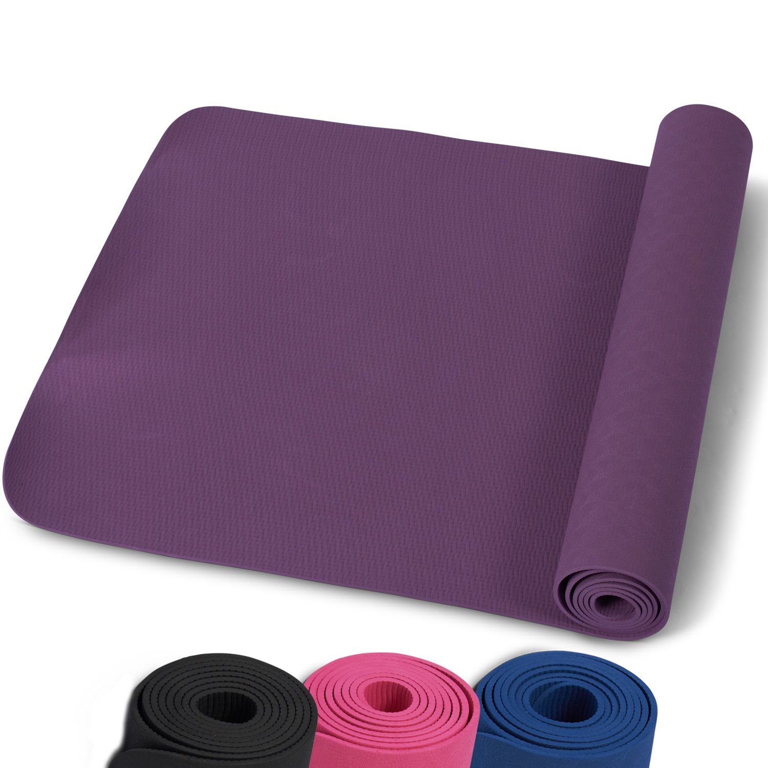 gladiator sports yoga mat purple different colors