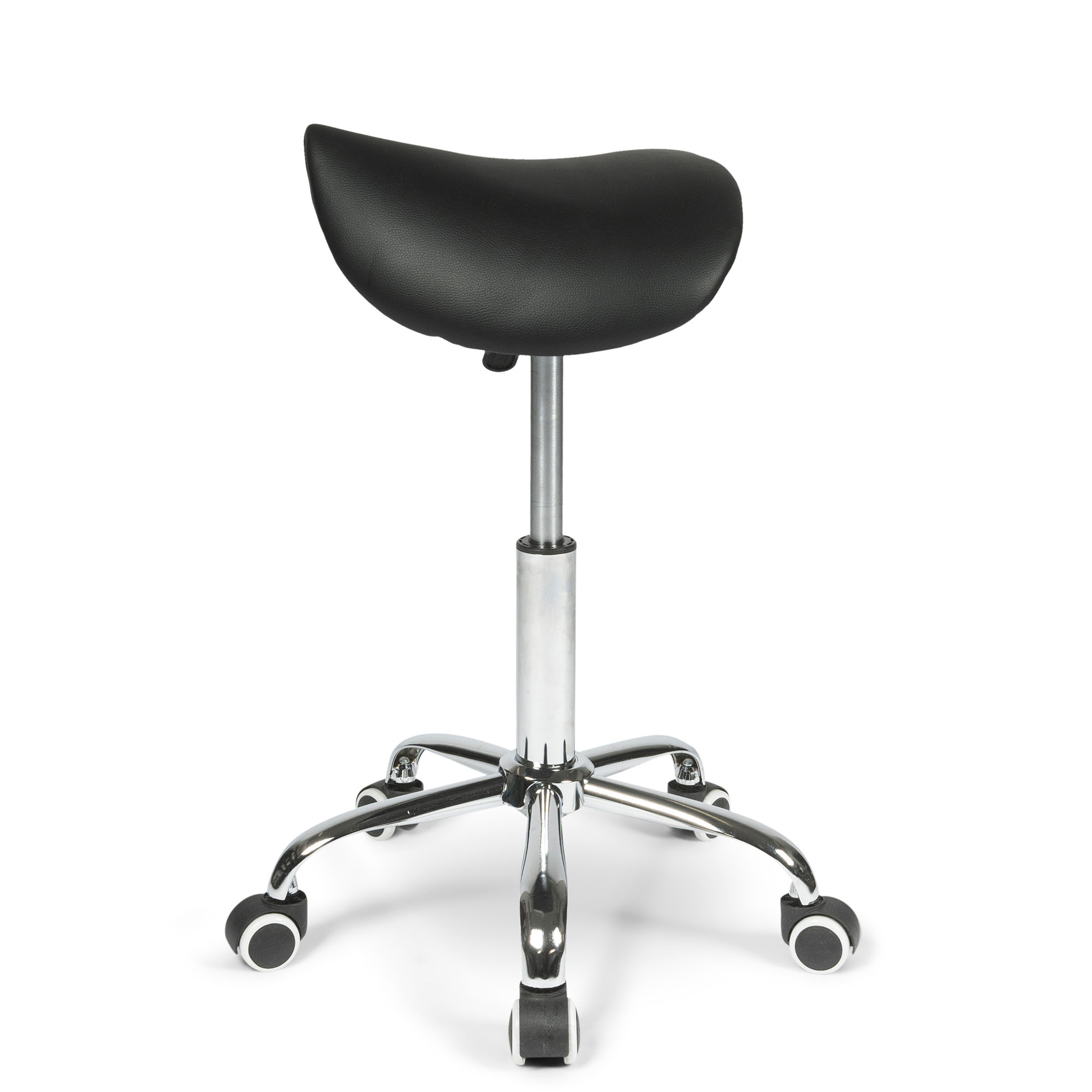 dunimed ergonomic saddle stool front view