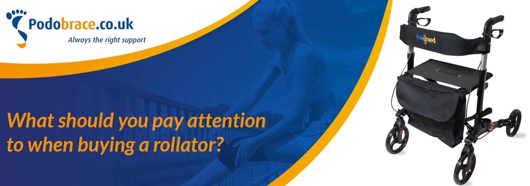 What should you pay attention to when buying a rollator