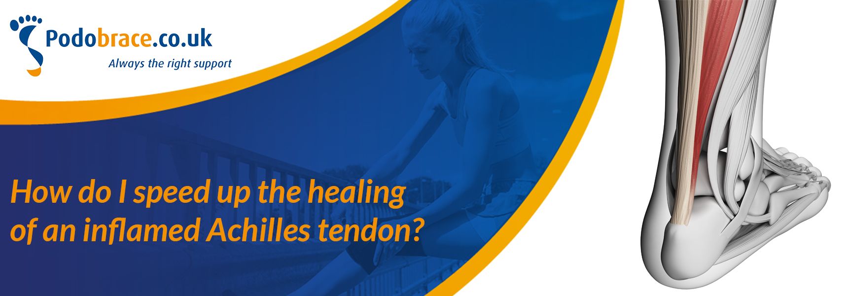 how do i speed up the healing of an inflamed achilles tendon