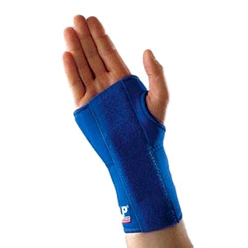LP Support Wrist Support worn around the right wrist