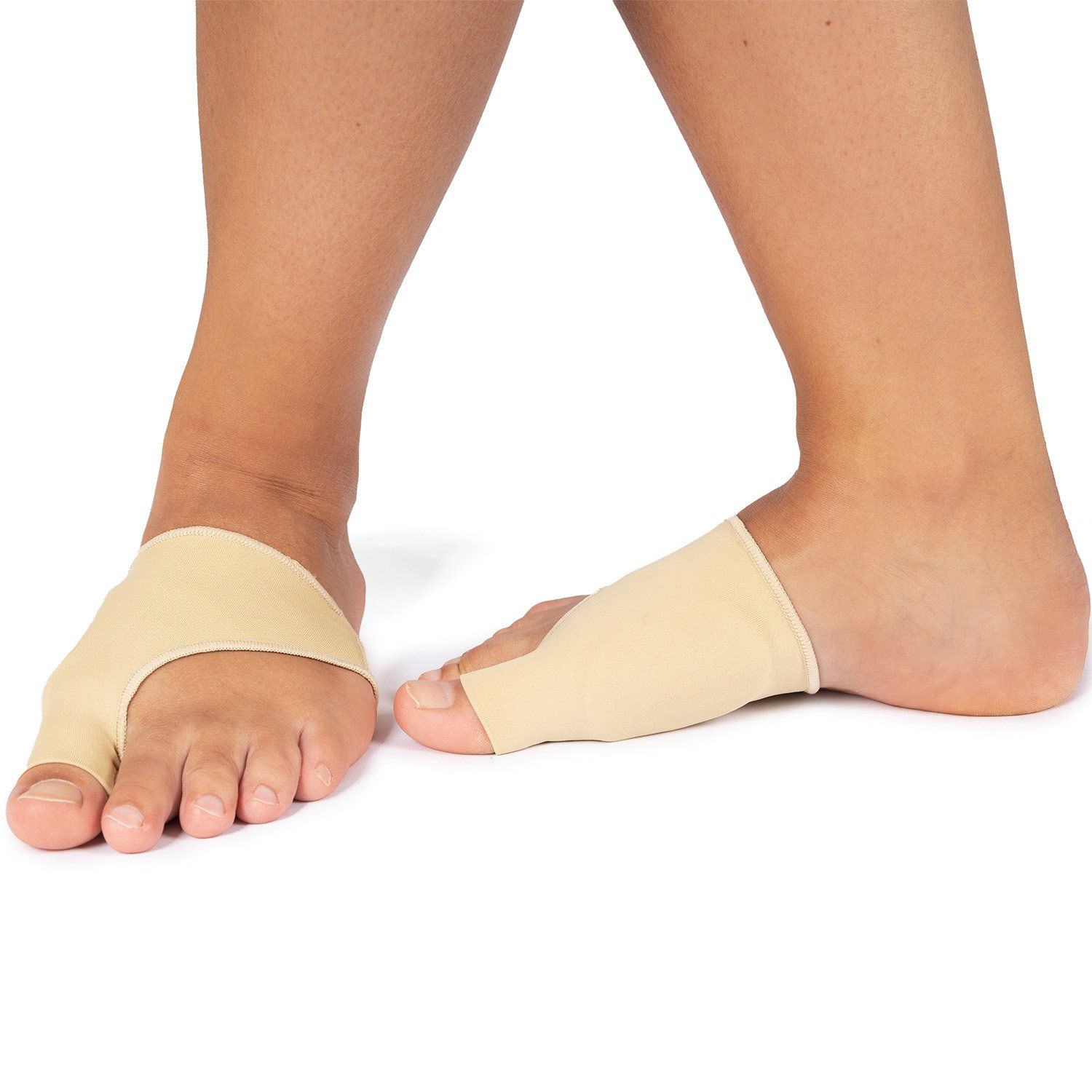 Side view of the Solelution Hallux valgus Gel Bunion Sock