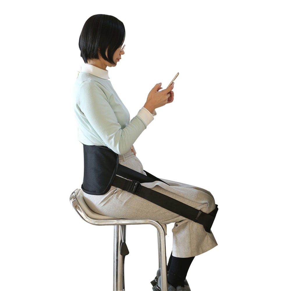 dunimed back up ergonomic back support chair use